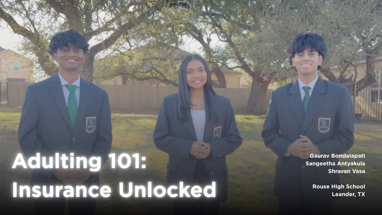 DECA REAL WORLD READY INSURANCE CHALLENGE | Adulting 101: Insurance Unlocked