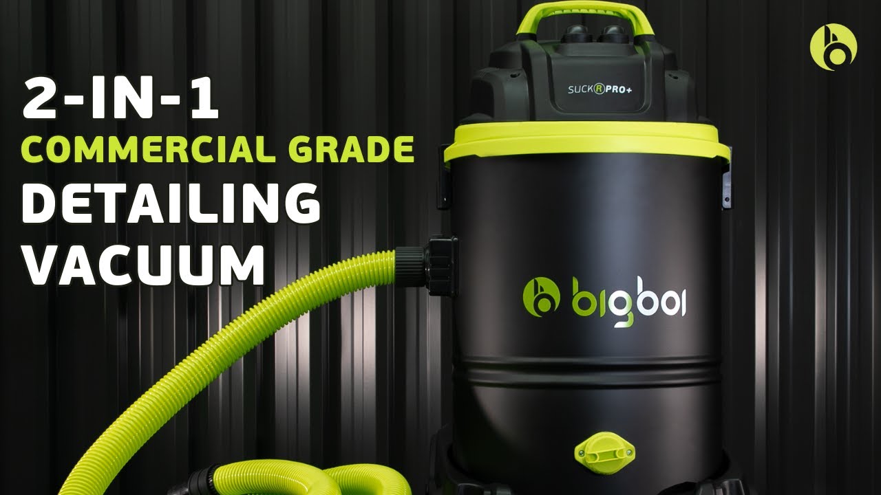 Meet the SuckR PRO+: The Next Level in Car Detailing Vacuums!