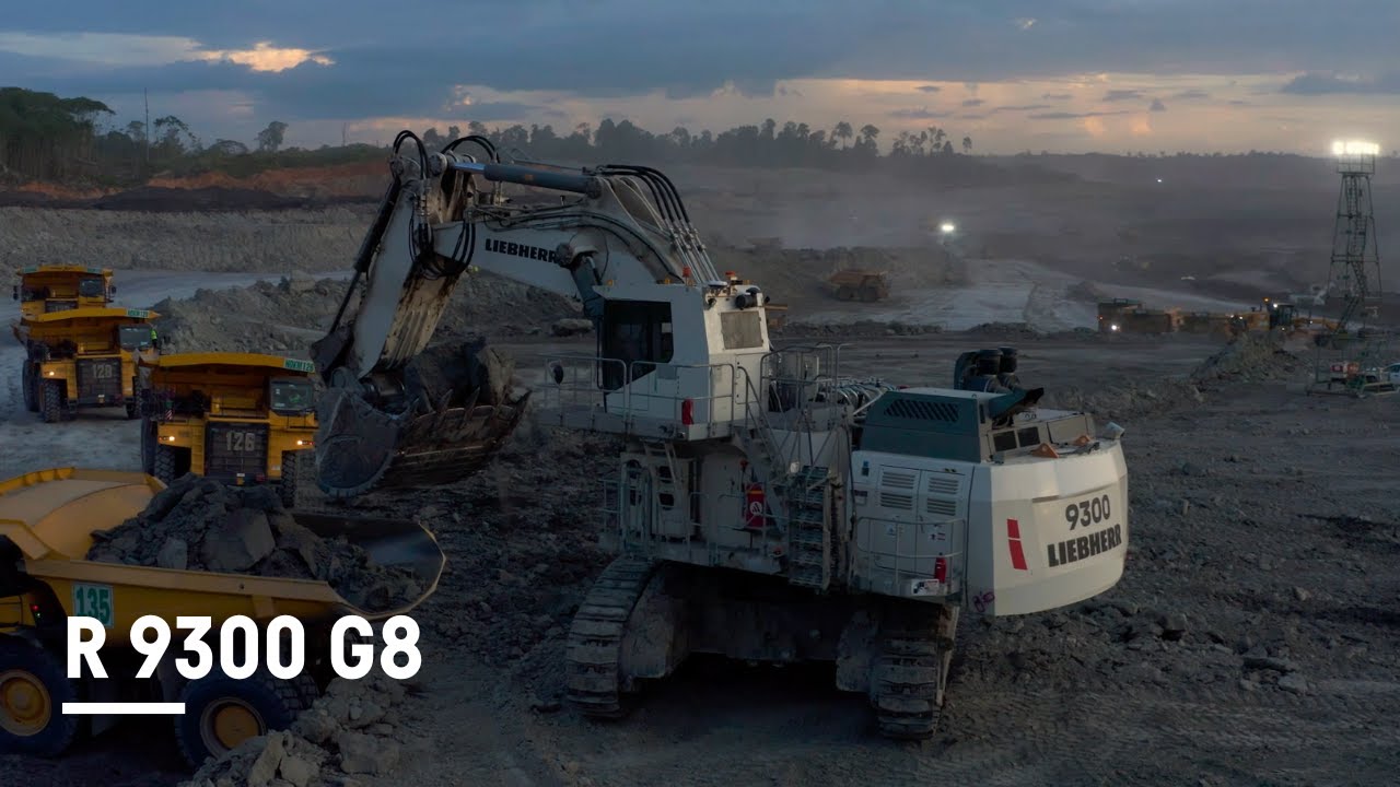 R 9300 G8 - the most efficient 250-tonne excavator | Liebherr