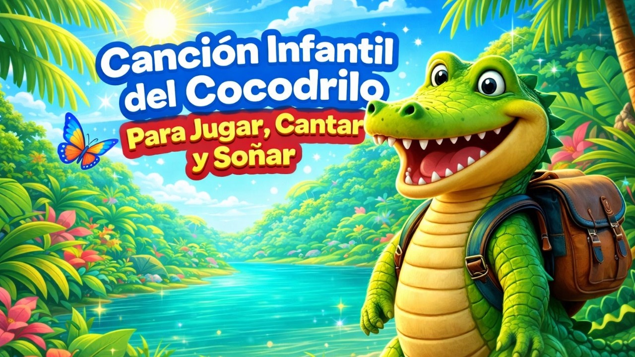 El Cocodrilo Bailarin 🐊-  Canción Infantil