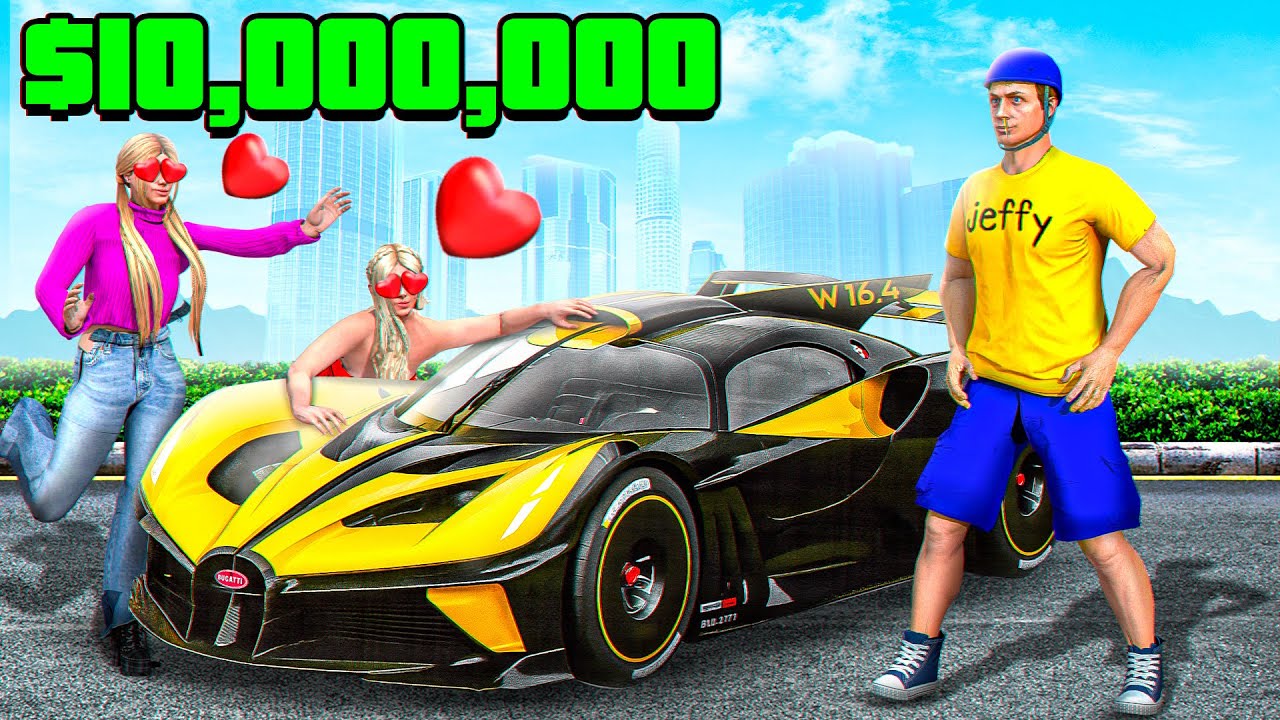 Rizzing Girls With A $10,000,000 BUGATTI In GTA 5!