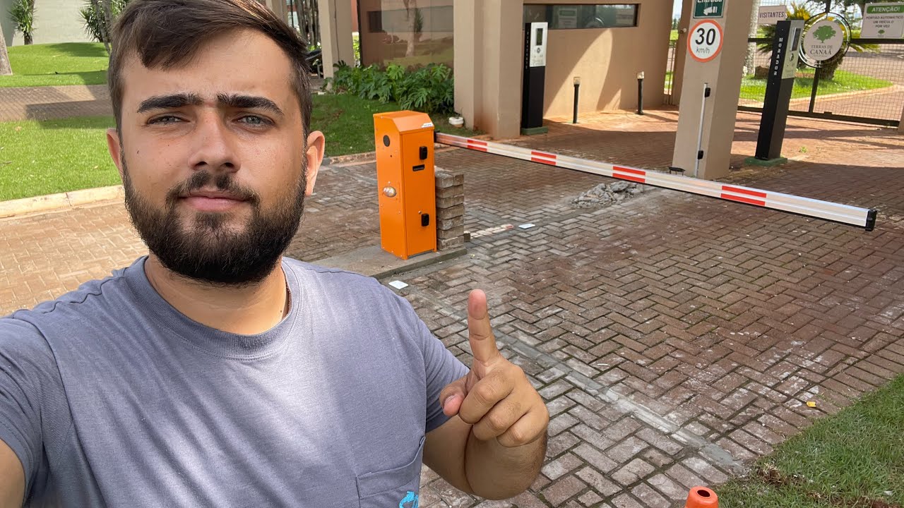 Como funciona uma Cancela Automática para Condomínio com laço indutivo!
