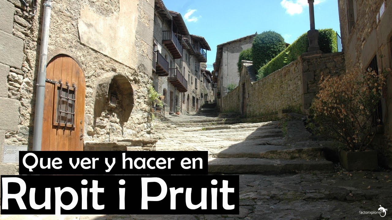 RUPIT I PRUIT, que ver y hacer  La ruta al Salt de Sallent