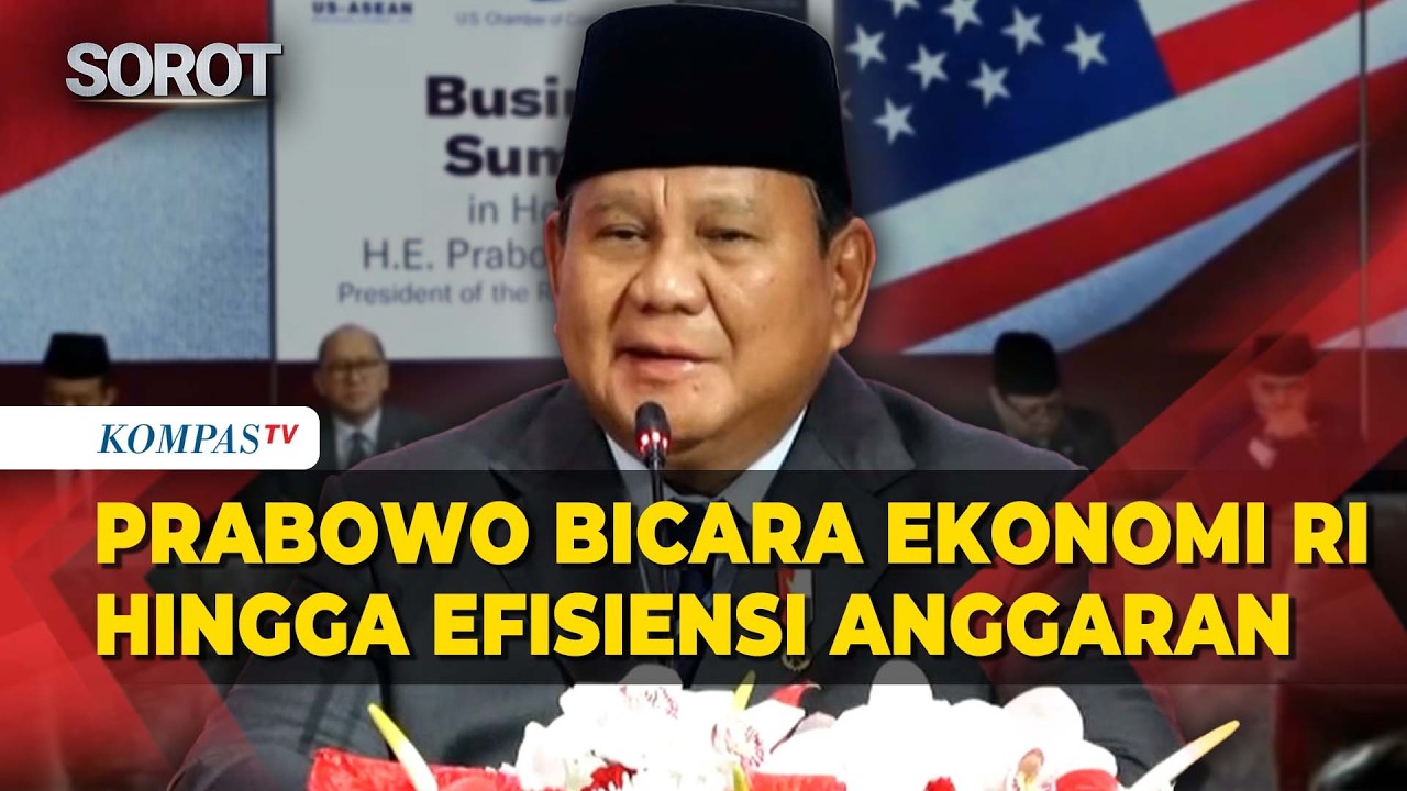 [FULL TERJEMAHAN] Di Business Summit, Prabowo Bicara Kunci Ekonomi RI hingga Efisiensi Anggaran