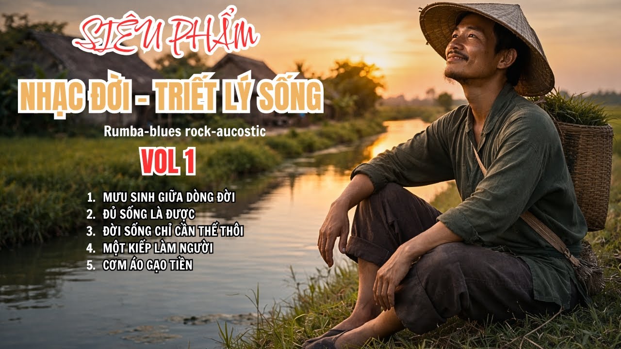 TUYỂN CHỌN NHẠC ĐỜI RUMBA, BLUES ROCK -  Nhạc triết lý sống hay nhất 2026 | Đủ sống là được