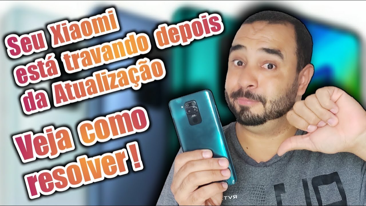Como resolver o problema de travamento no XIAOMI Redmi Note 9,Note 9S e Note 9 PRO ( HARD RESET )