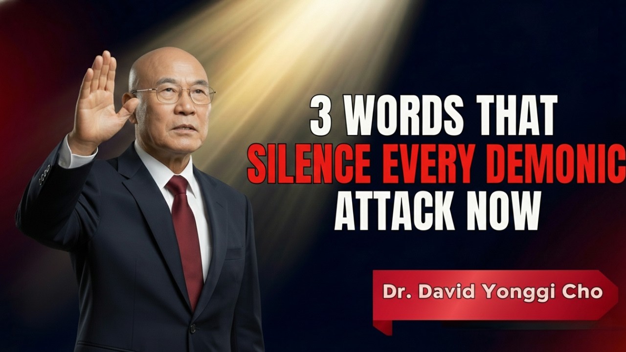 The 3 Words That Instantly Silence Every Demonic Attack | Pastor David Yonggi Cho