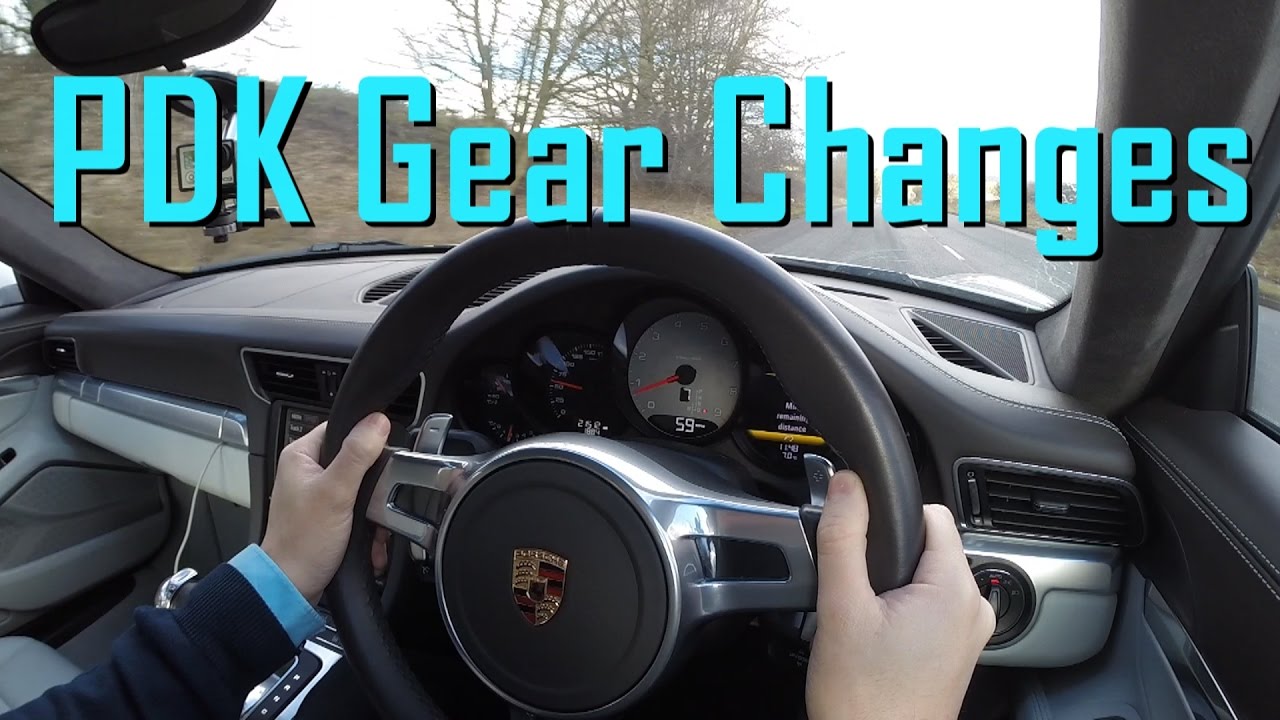 Porsche PDK Demonstration