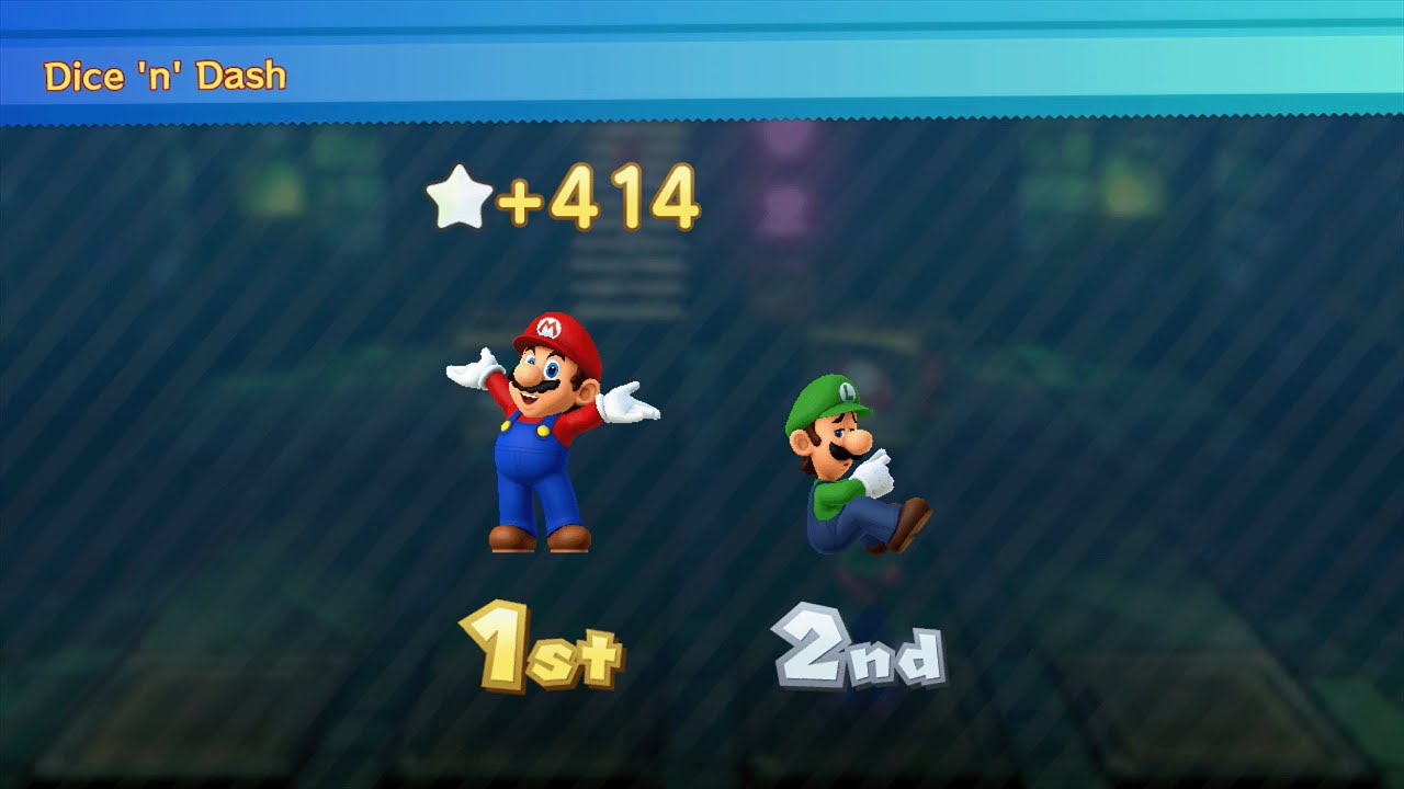 Mario Party 10 - Mario vs Luigi - Haunted Trail