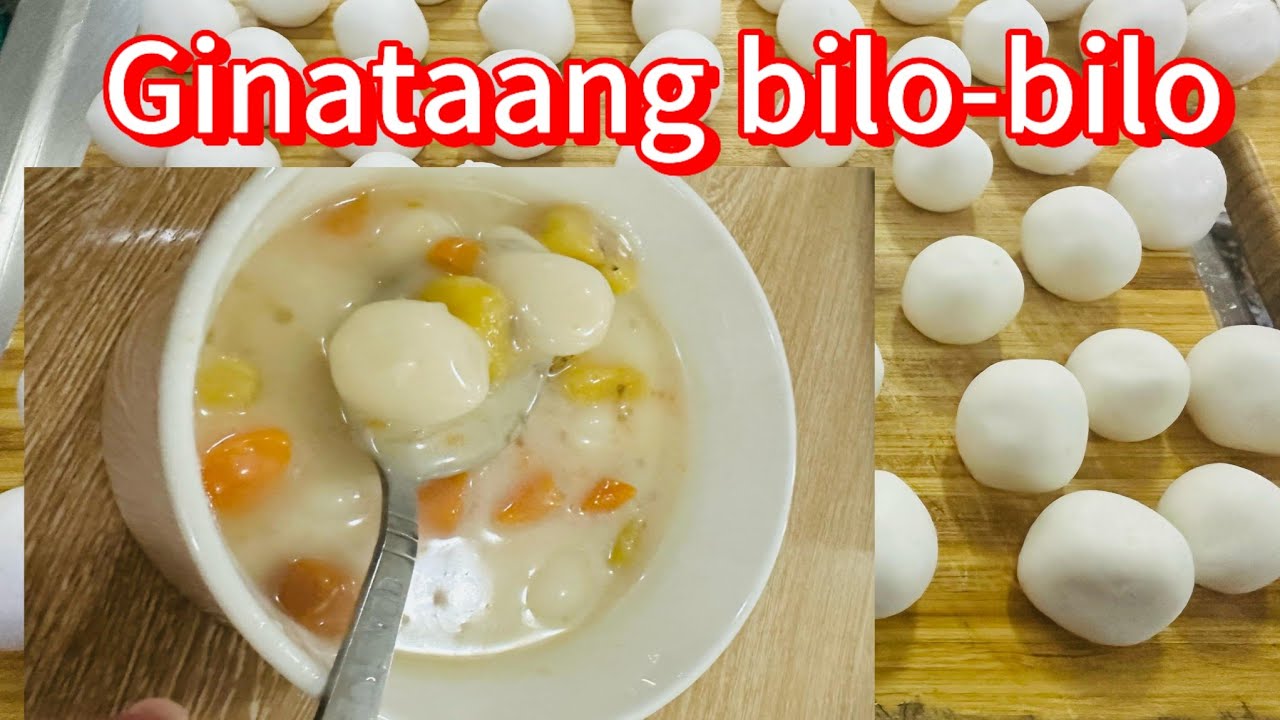 GINATAANG BILO-BILO || FILIPINO SNACK