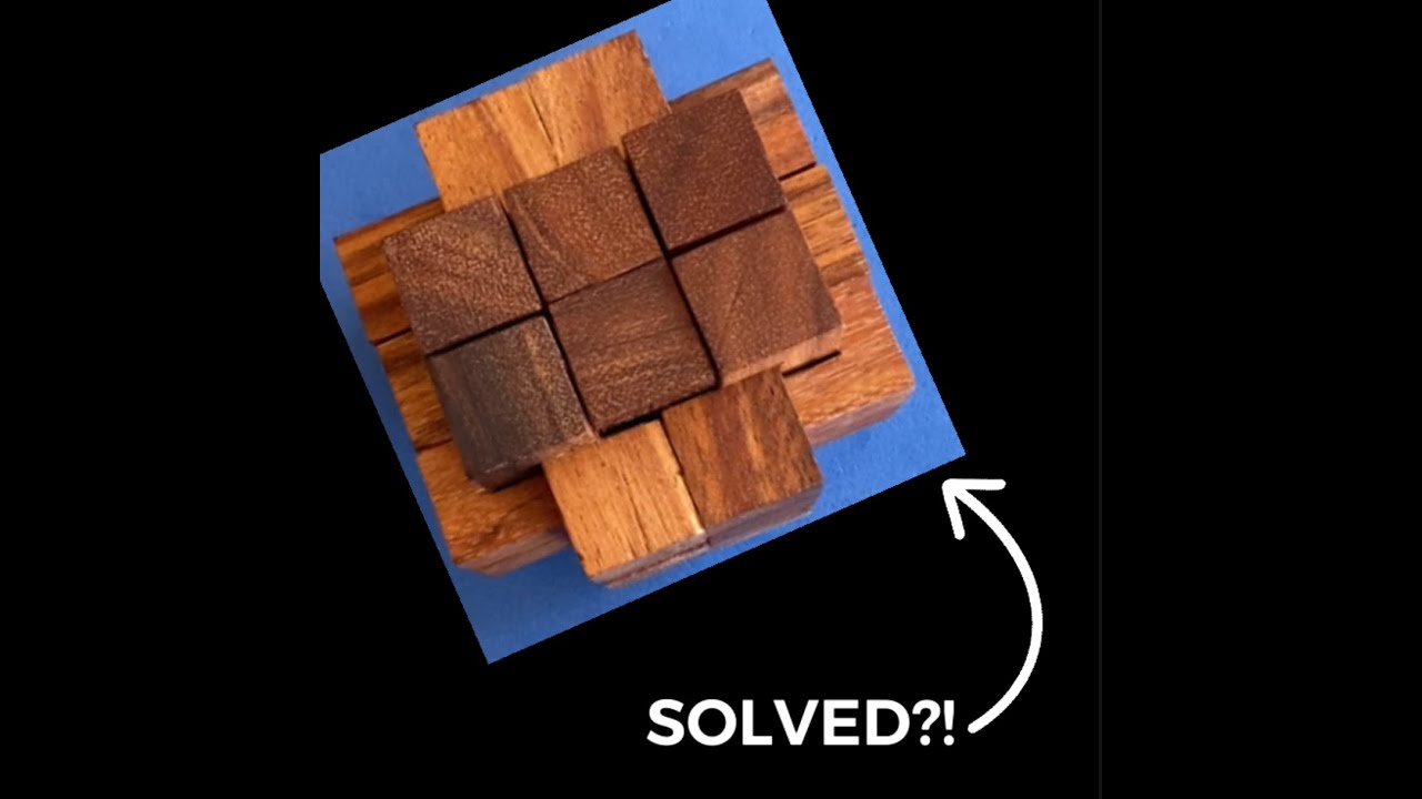 How to solve “Tough 18” wood puzzle