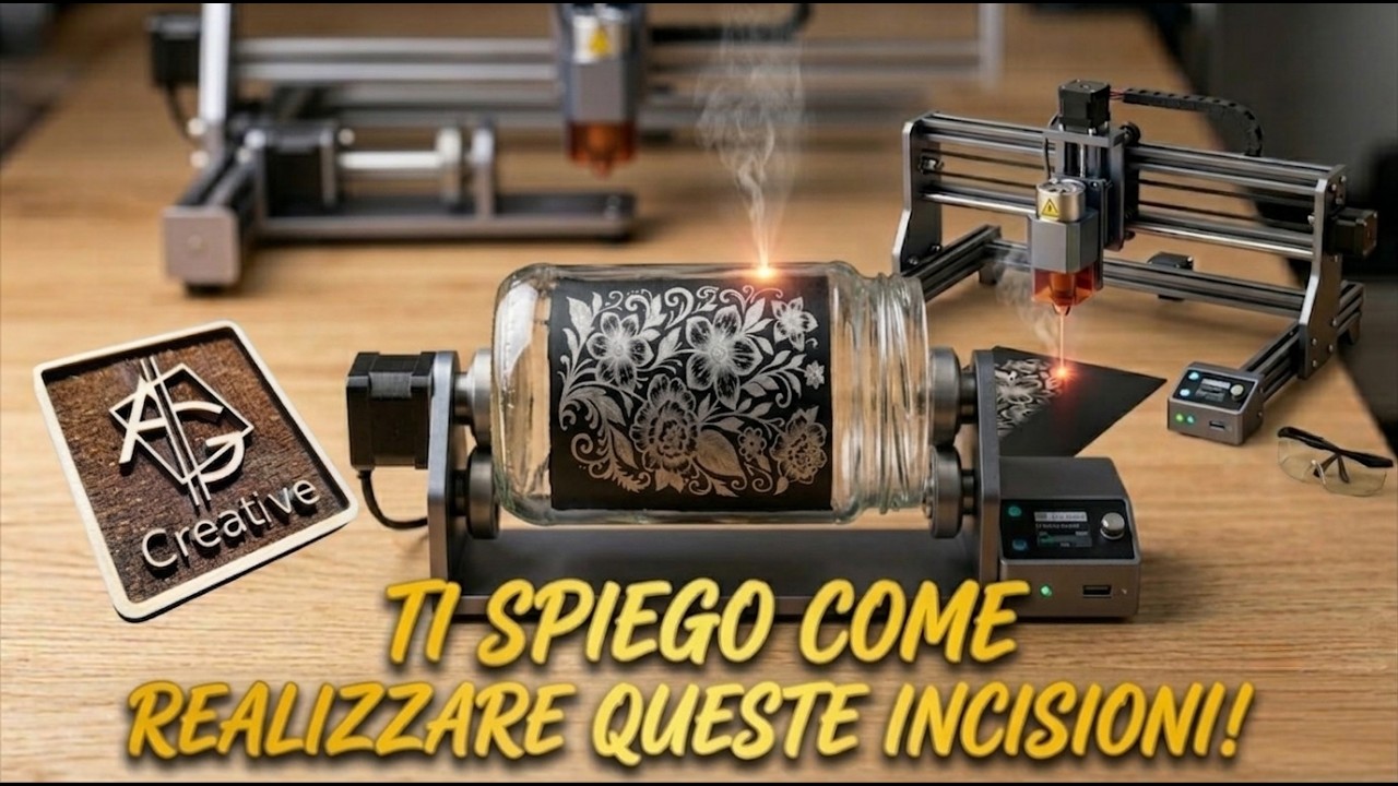 TI SPIEGO COME FARE INCISIONI SU VETRO CON LASER A DIODO