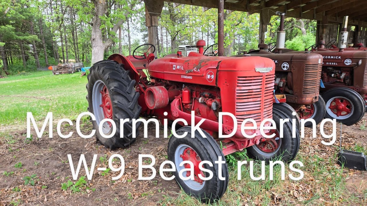 McCormick Deering W-9 up and running