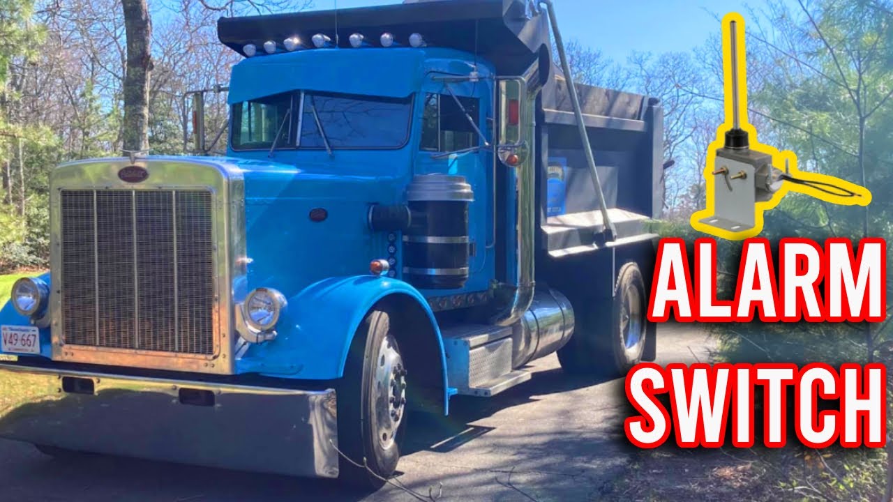 Peterbilt 359 Dump Bed Alarm Installation!