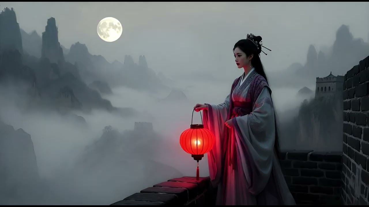 Tears of the Great Wall 🏮 | Epic Chinese Erhu Music (Female Vocals)