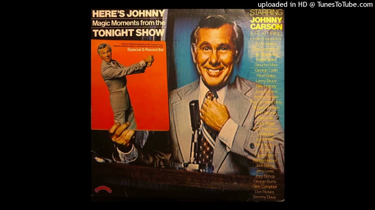 Here's Johnny.... Magic Moments From The Tonight Show 2LP Set - Johnny Carson (1974) [Full 2LP Set]