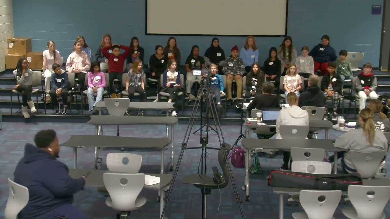 Woodhaven Upper Elementary's Spelling Bee 2026