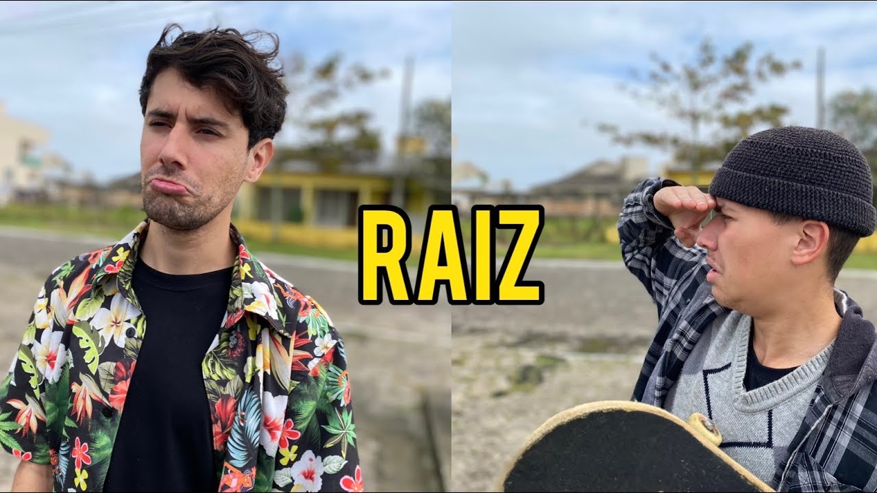 PISTA DE SKATE RAIZ!
