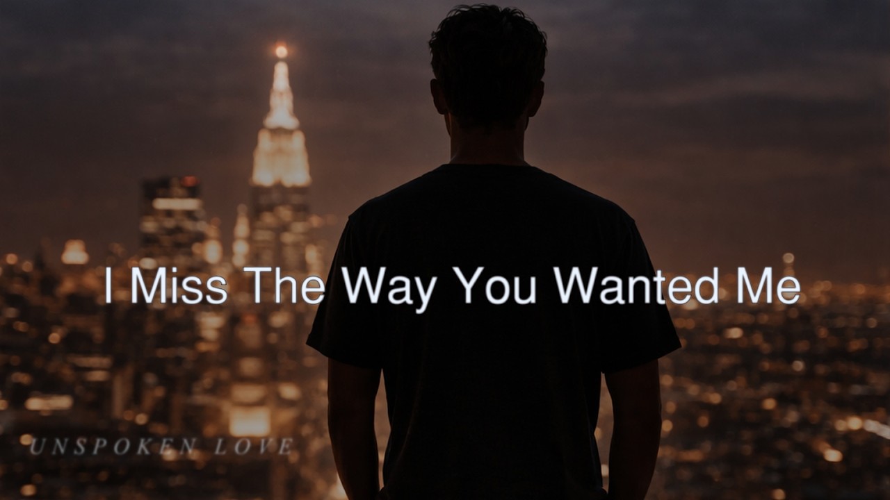 I Miss The Way You Wanted Me (Official Music Video)