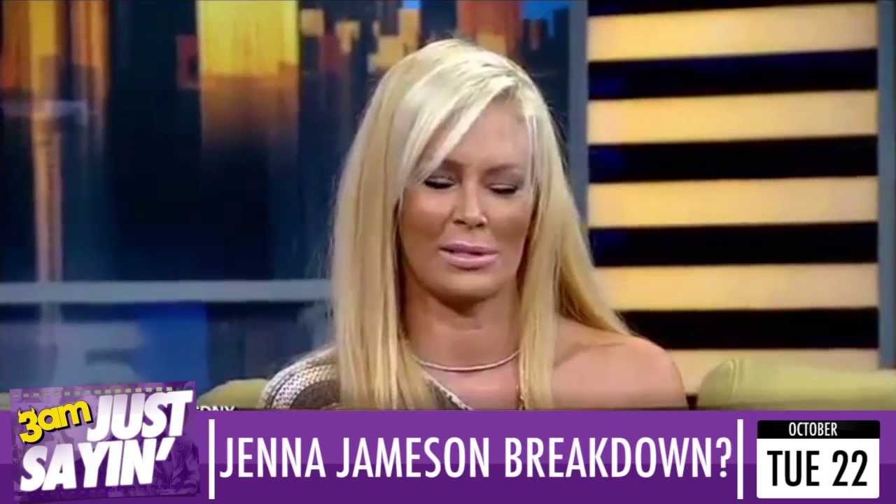 Jenna Jameson bizarre behaviour on Good Day New York LIVE interview - Just Sayin'
