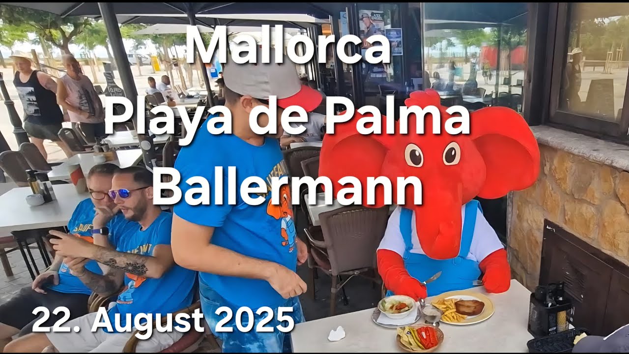 Playa de Palma Kompakt - Tag & Nacht am Ballermann | Mallorca VLOG 22. August 2025
