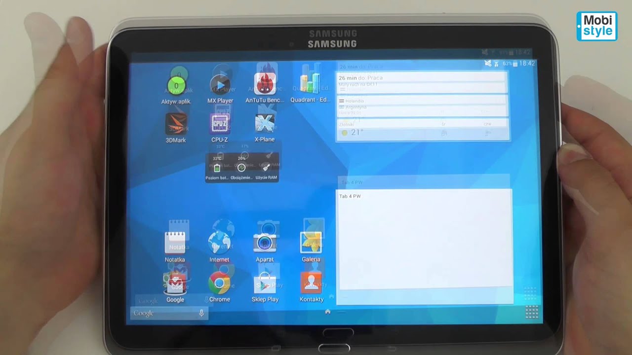 Tablet Samsung Galaxy Tab 4 10.1 - odcinek 33 - Tablety.pl