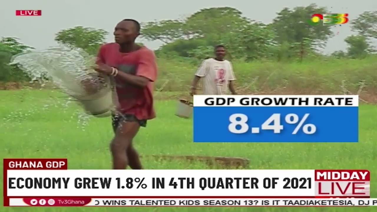 Ghana GDP: Economy Grew 1.8% In 4th Quarter Of 2021