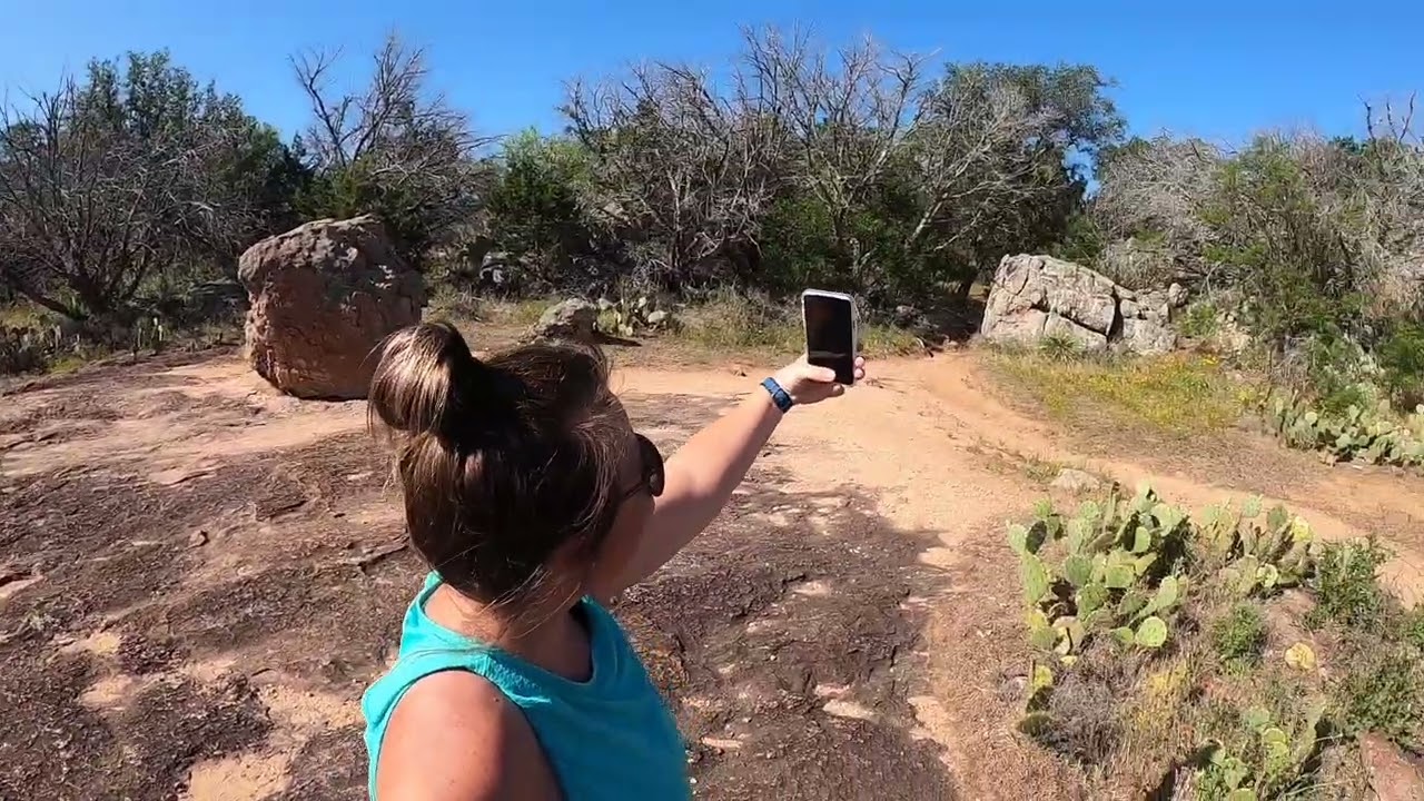 Devils Waterhole and Valley Springs Trail - Inks Lake State Park - Texas
