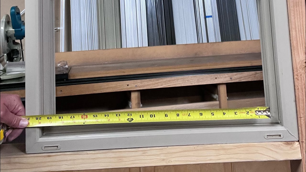 HOW TO MEASURE A WINDOW FOR WINDOW SCREEN