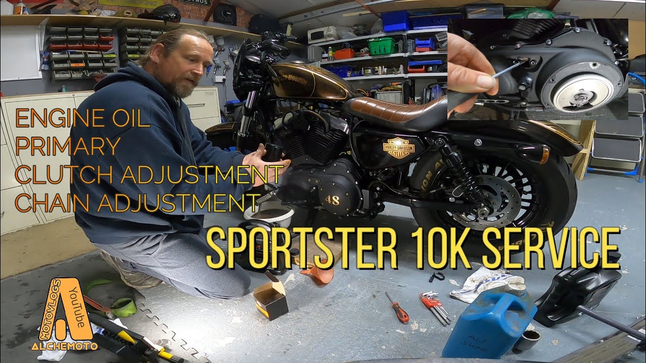 Сервис Harley Sportster 10k