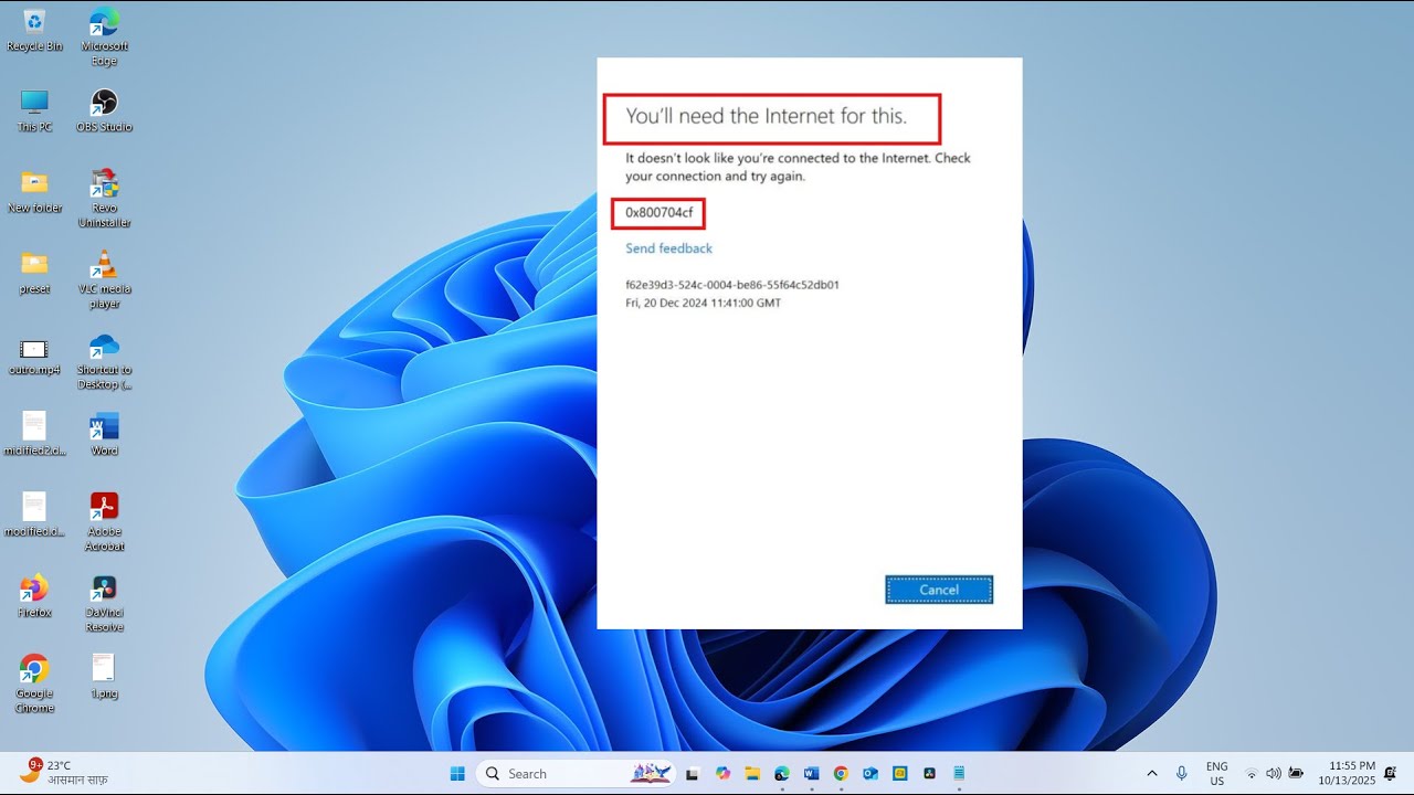 Как исправить ошибку 0x800704cf Для этого магазина Microsoft в Windows 11 вам понадобится Интернет.