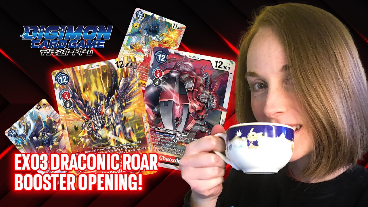 Игрушка Digimon EX03 Draconic Roar наконец-то прибыла в Великобританию, и я её открою!
