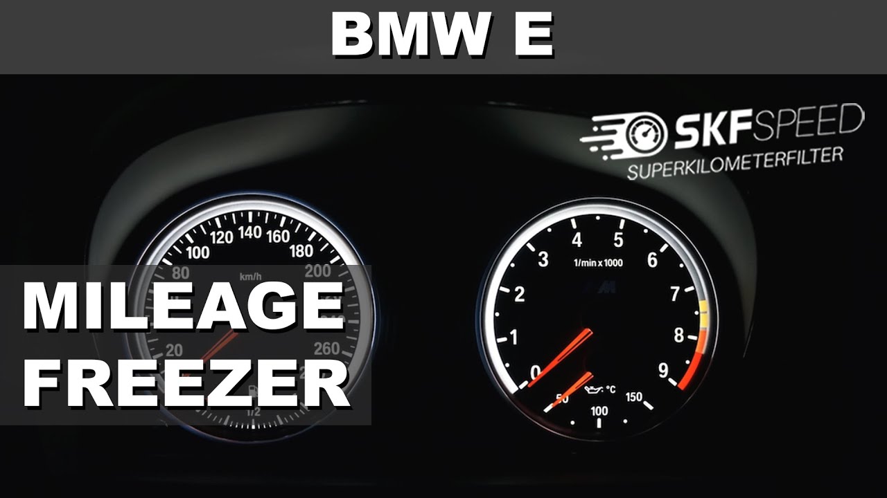 BMW SPEED FILTER Exx SERIES/Chassis Vehicles can filter Odometer correction Programming