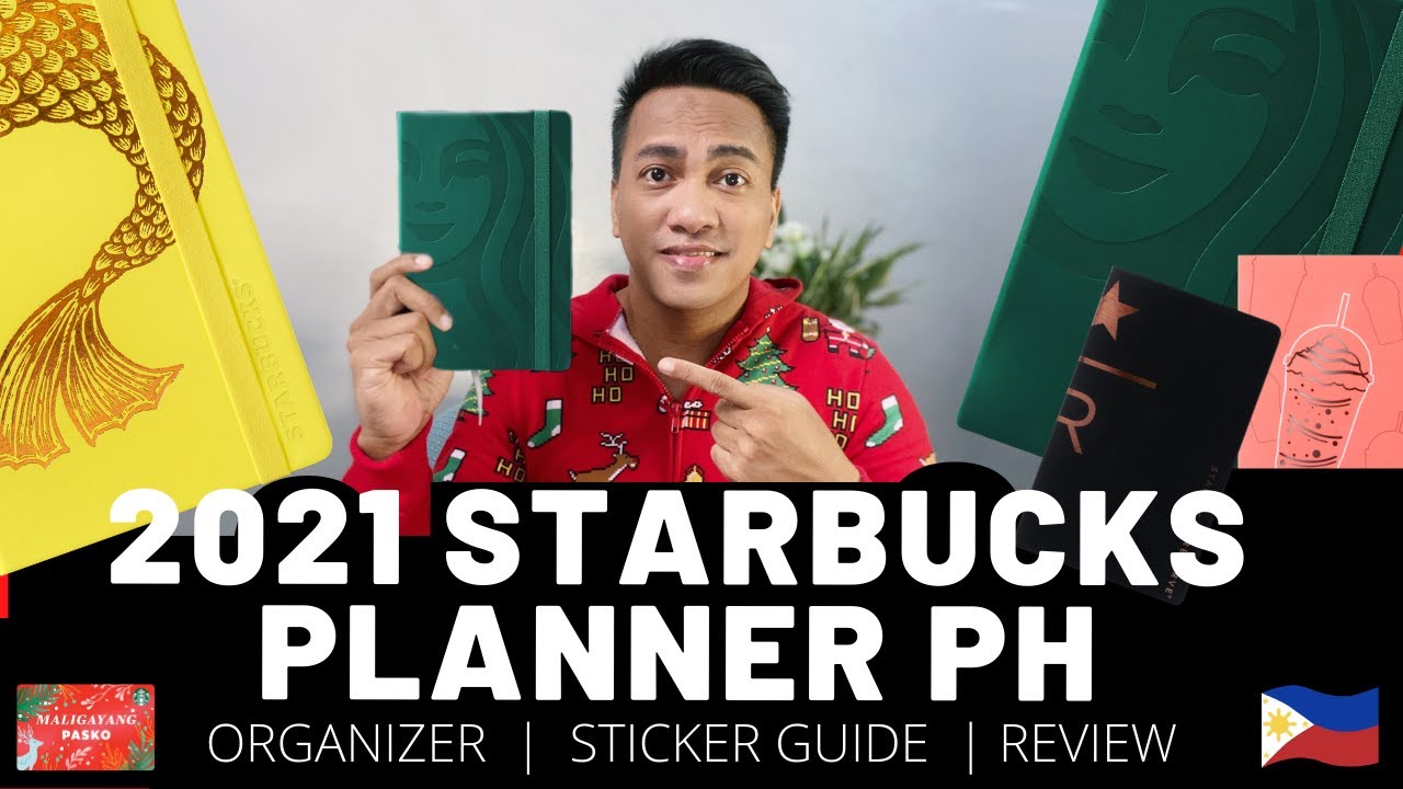 Unboxing: Starbucks Philippines 2021 Planner & Organizer!