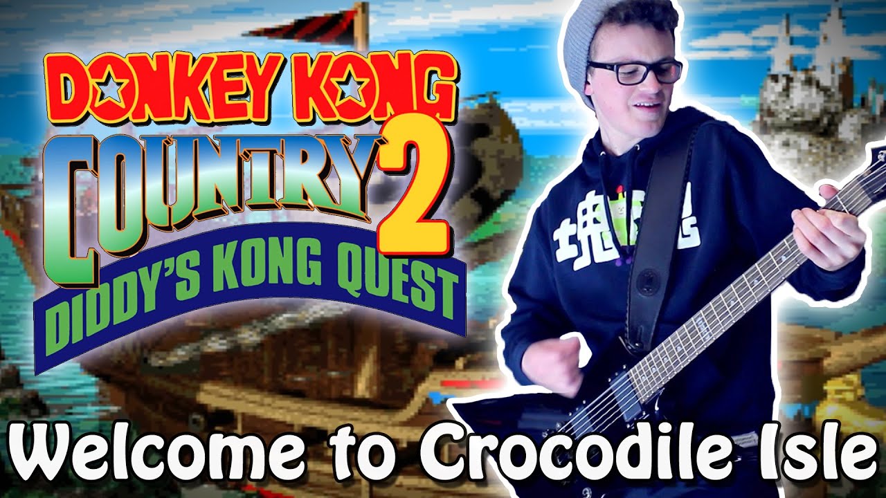 Welcome to Crocodile Isle - Donkey Kong Country 2 (Rock/Metal) Cover | Gabocarina96