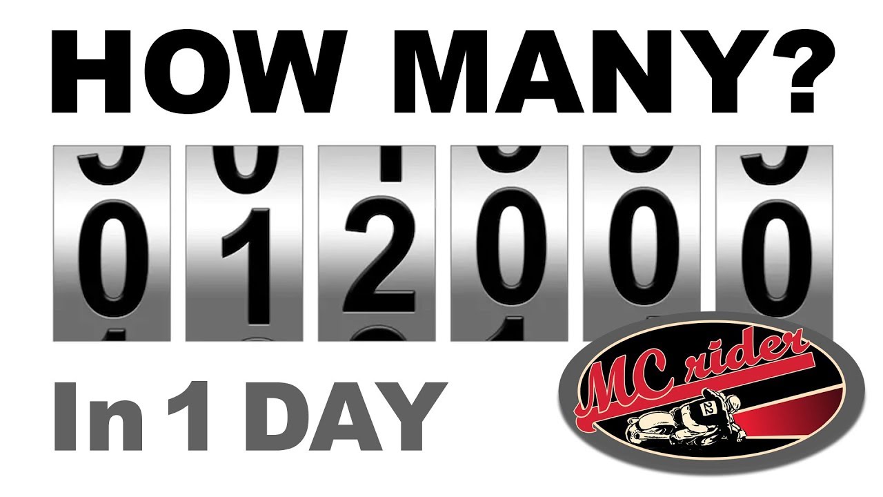 How many miles can you ride in a day?