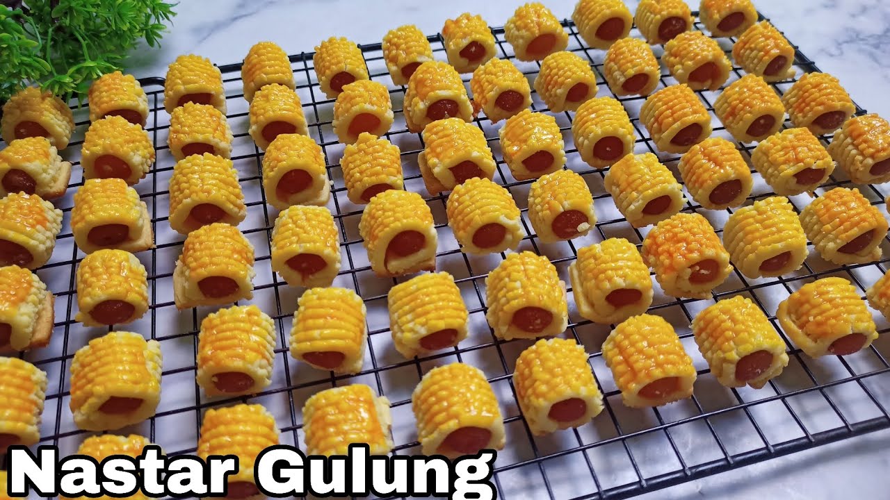 RESEP NASTAR GULUNG ‼️ Cantik , Enak , Empuk dan puleen banget ‼️