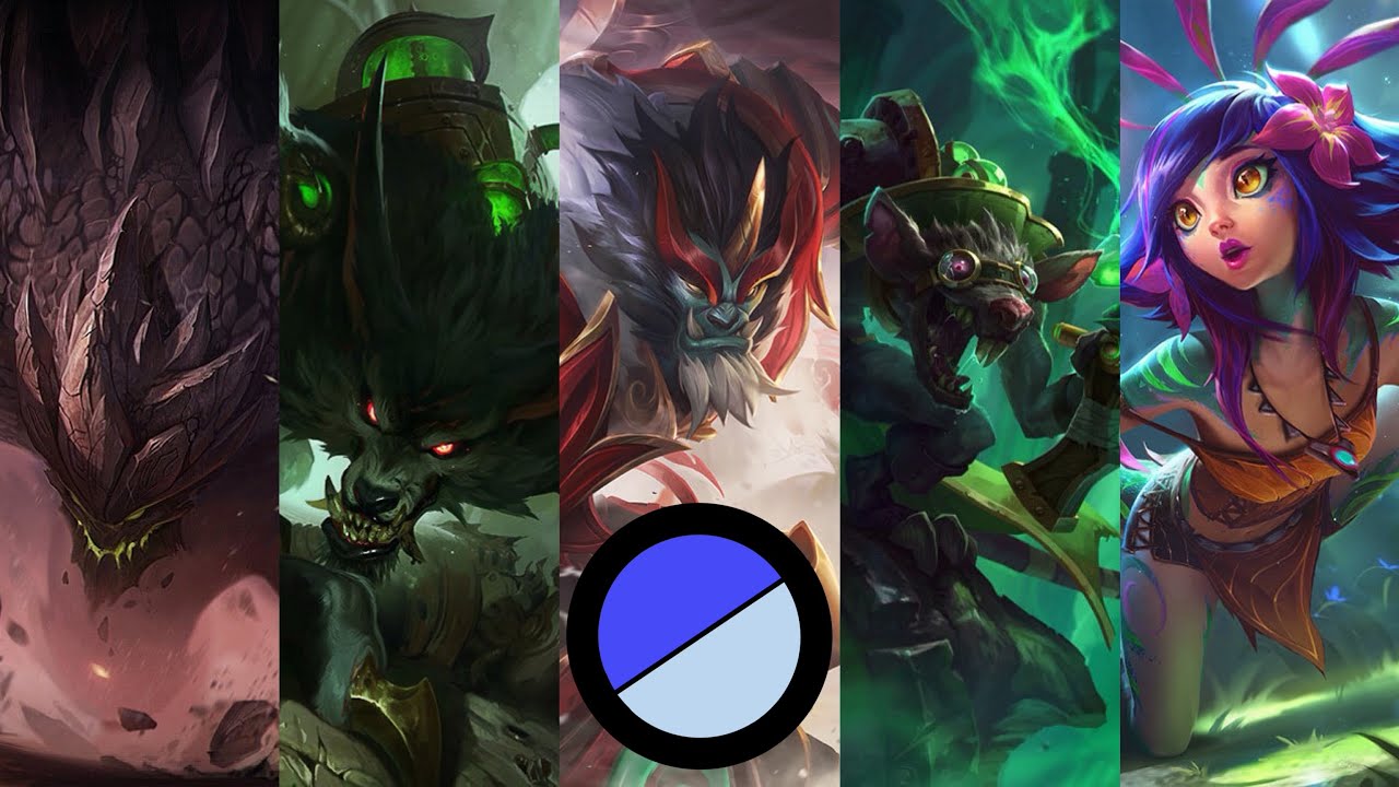 LMHT Summoner Rift (Demacia): Malphite, Warwick, Galio, Twitch, Neeko - 109