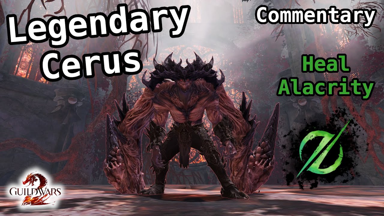 Gw2 | Cerus LCM | UNIT strat variant | Heal Alacrity Scourge | Commentary