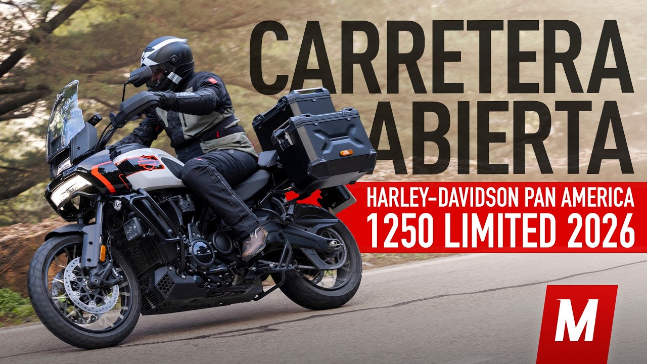 Harley-Davidson PAN AMERICA 1250 LIMITED 2026 | Prueba y Opinión