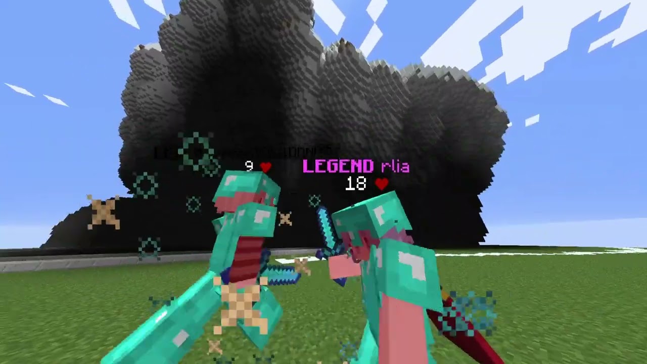§LEGEND§ vs §LEGEND§ | PvP Battle Minecraft (MineBlaze KitPvP)