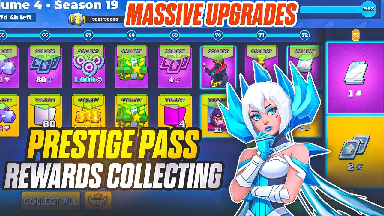 I did Massive Upgrades After Collecting Prestige Pass Rewards! 😎
