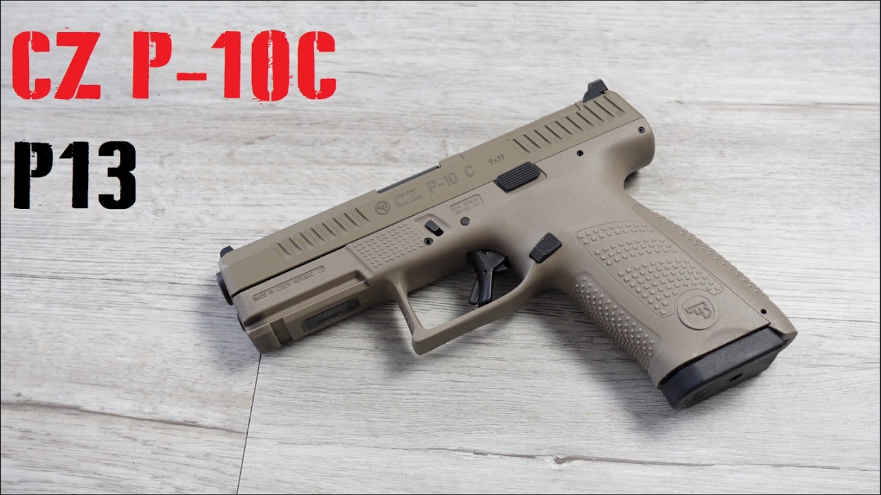 Ein genauer Blick auf die neue P13 der Bundeswehr! CZ P-10 C (9x19mm) // Review