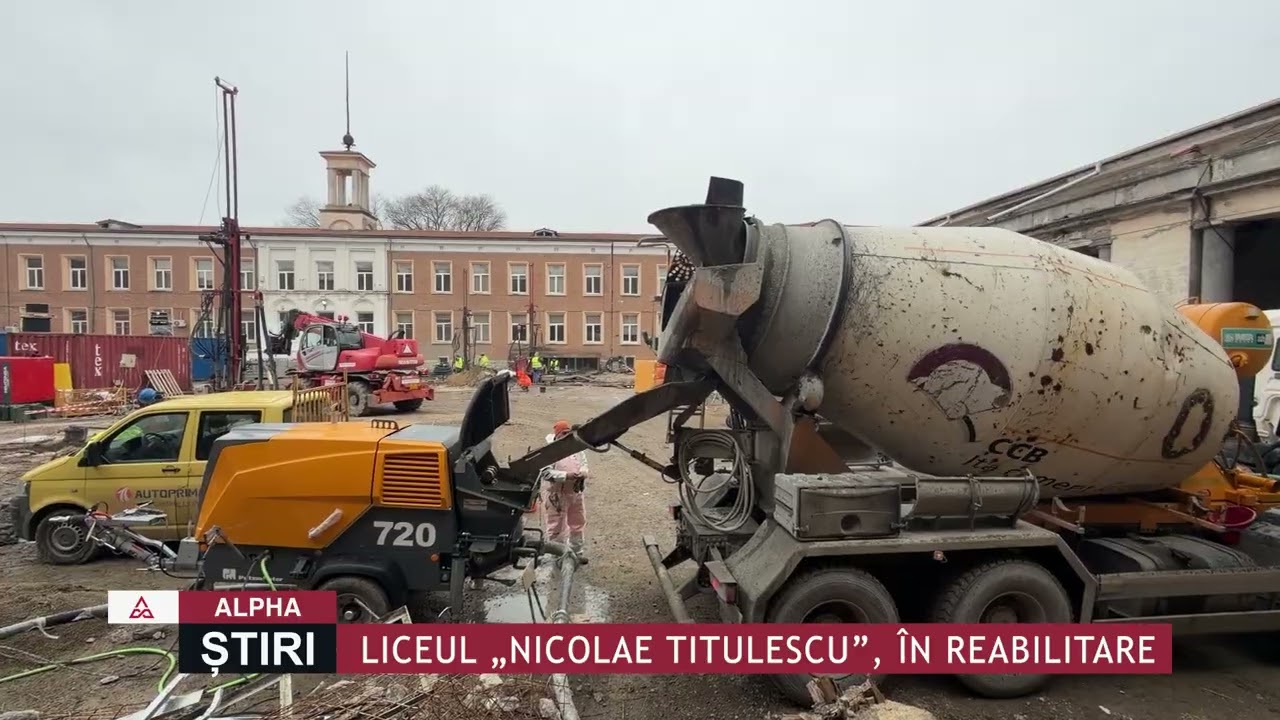 MEDGIDIA: LICEUL „NICOLAE TITULESCU”, ÎN REABILITARE