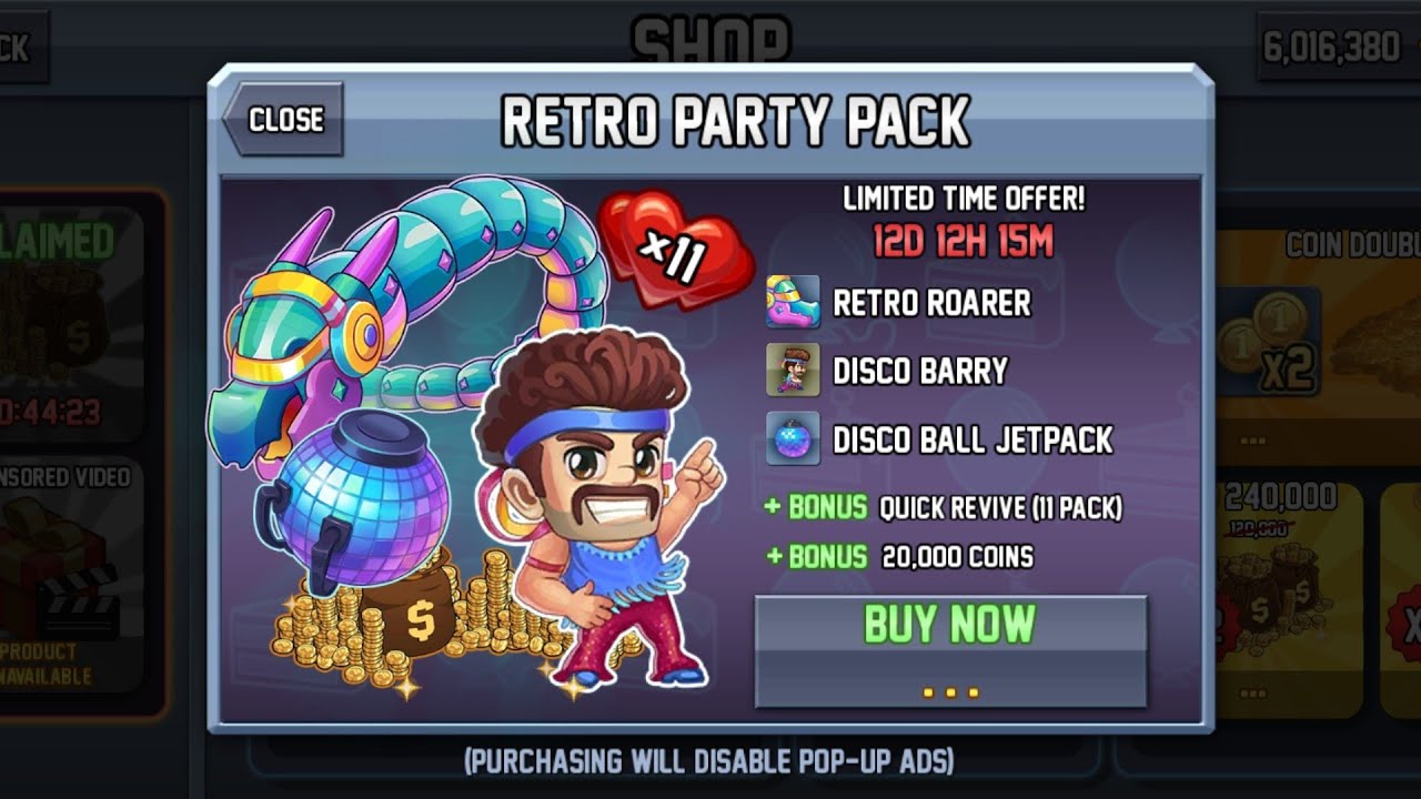 Jetpack Joyride Anniversary Event 26,610m Run