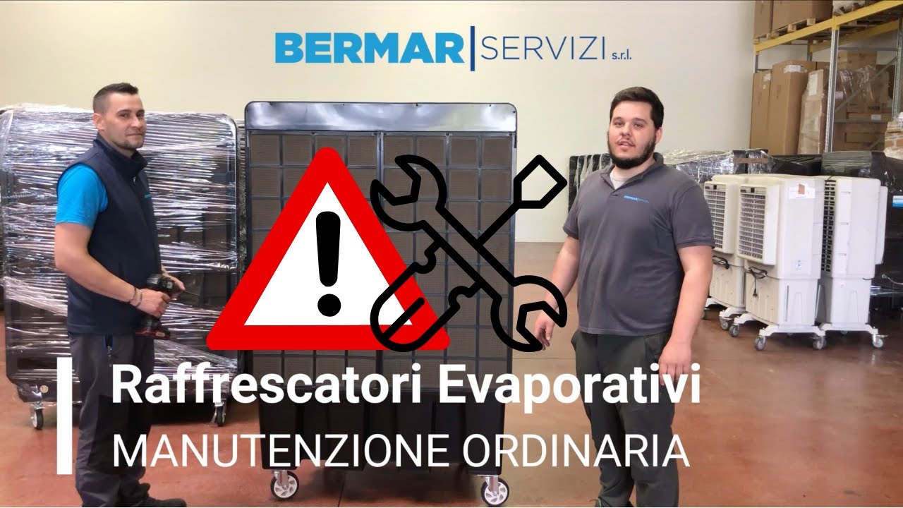 Come ripulire e fare la manutenzione di un Raffrescatore Evaporativo