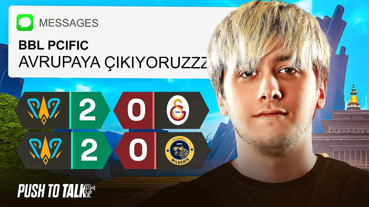 Türkiye Finali + Avrupa Turnuvası Garantilendi ✅ | BBL PCIFIC Push to Talk