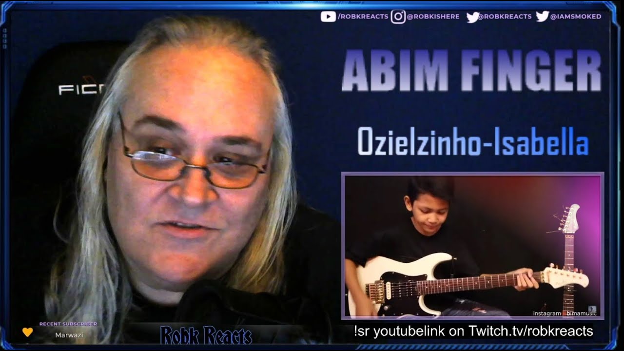 Abim Finger - First Time Hearing - Ozielzinho-Isabella - Requested Reaction - Cover Indonesian