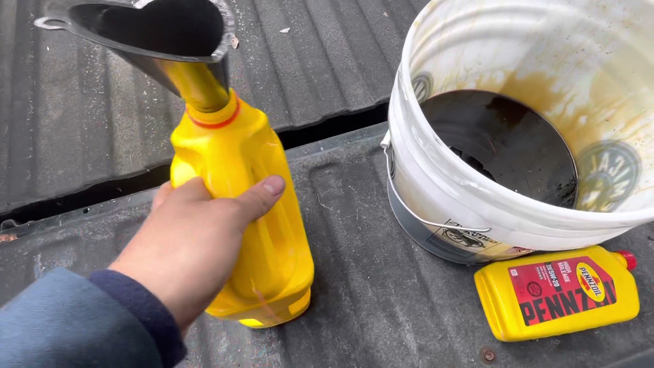 How To Change Your Oil Without a Jack or Jack stands