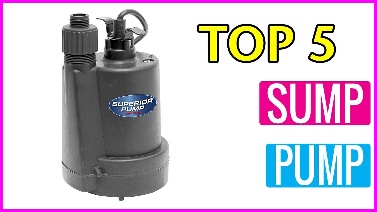 ✅ Best Sump Pump Brands In 2023 💖 Top 5 Buying Guide